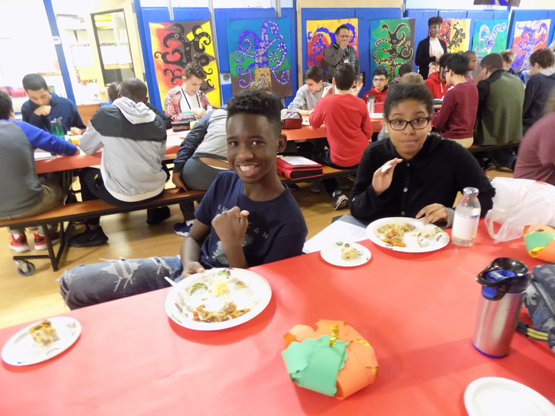 Aaron School Thanksgiving
