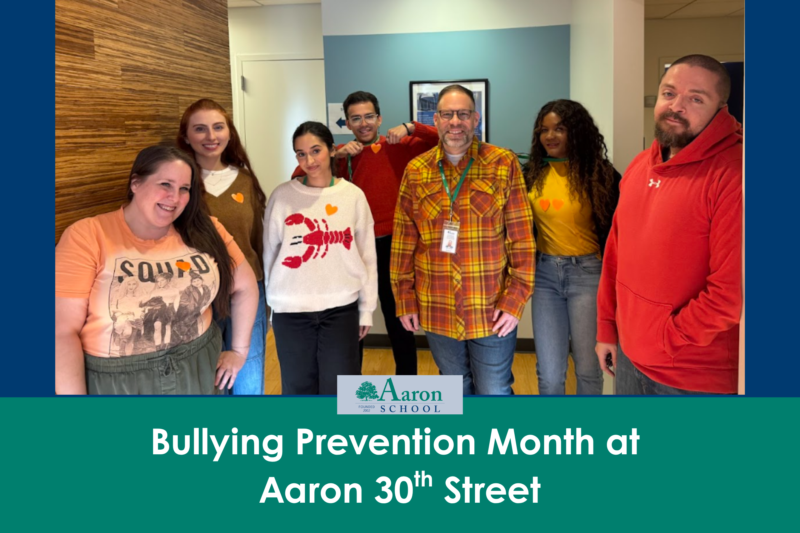 Bullying Prevention Month at Aaron 30th Street