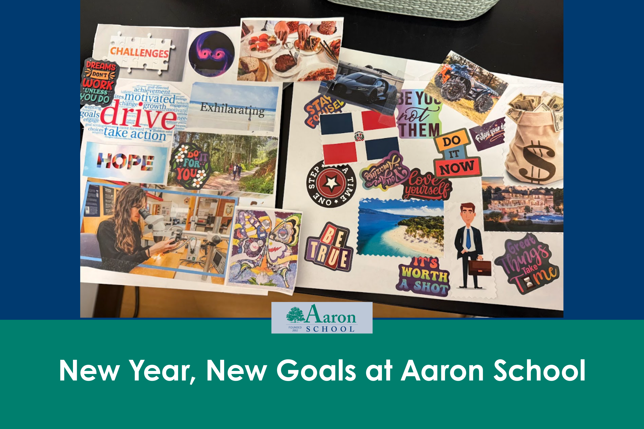 New Year, New Goals at Aaron School