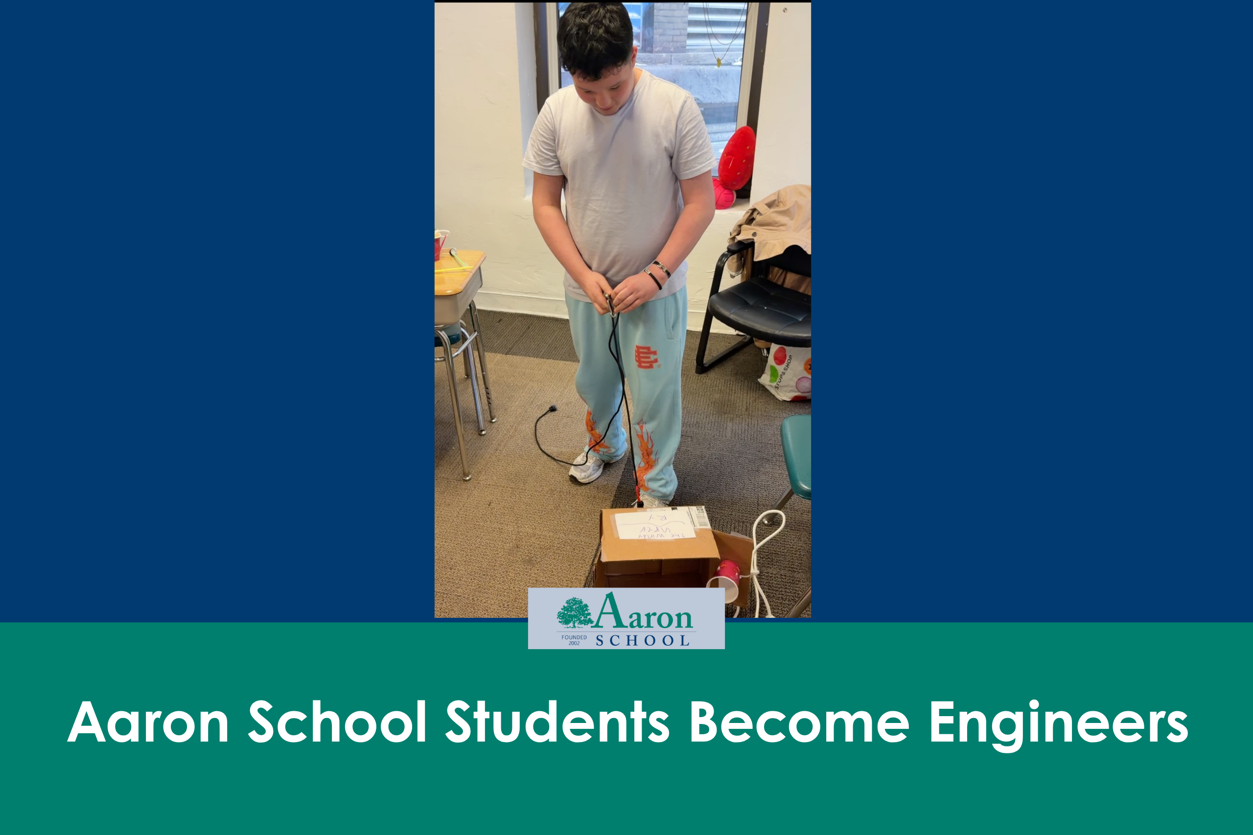 Aaron School Students Become Engineers