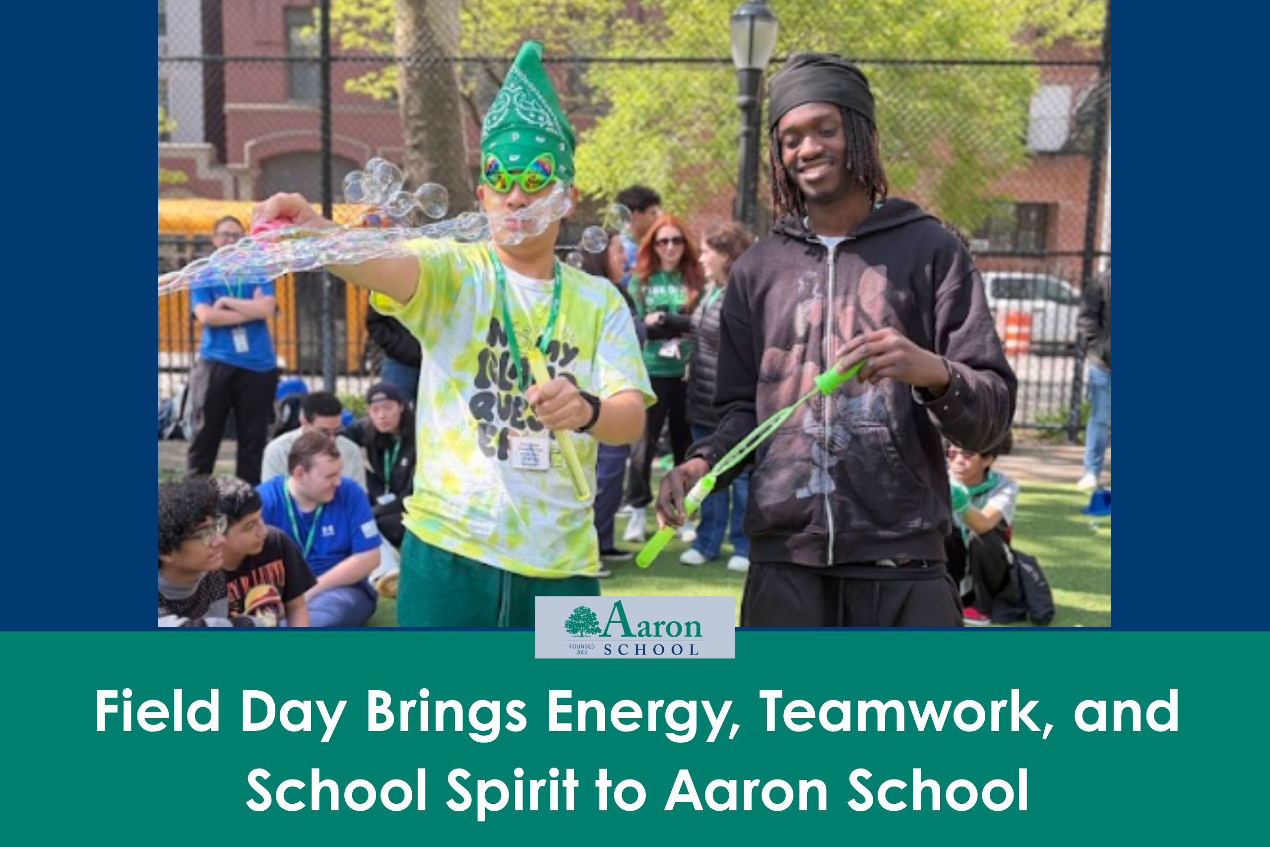 Field Day Brings Energy, Teamwork, and School Spirit to Aaron School